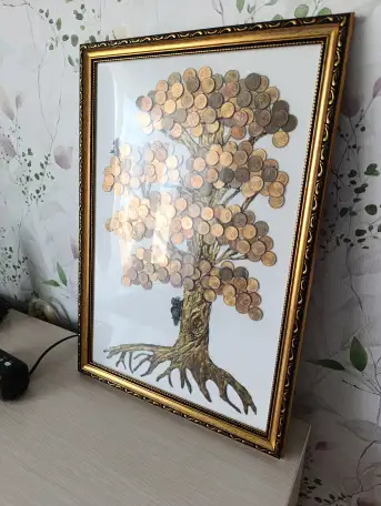 Картина Денежное дерево, фотография 2