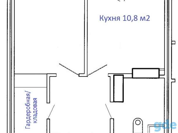 1 ком.кв г. Минск, ул. Горецкого 3, 18/19, площадь 42,3 м2, фотография 1