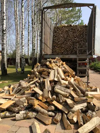 Дрова колотые, фотография 8