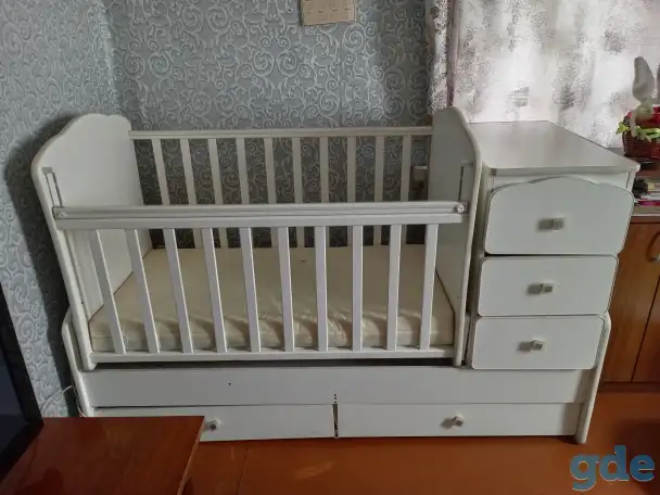 Продам детскую  кроватку, фотография 1