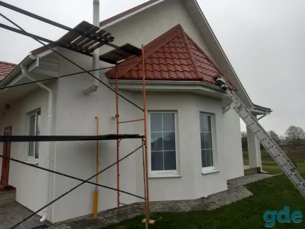 Строительство,фасадные работы, фотография 2