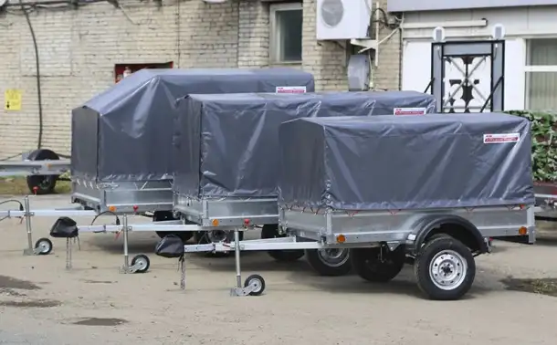 Автомобильный прицеп Крепыш 2.0 (2,0х1,26 м), фотография 10