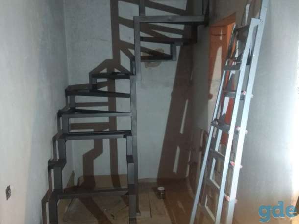Изготовление металлокаркасов лестниц в дом, фотография 2