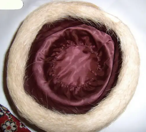 Шапка зимняя из натурального меха нутрии из 80х, бу, фотография 3
