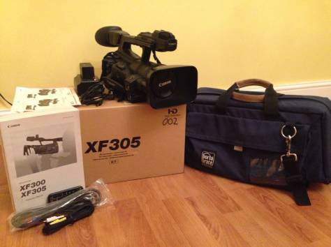 Canon XF305 Профессиональный PAL видеокамеры, фотография 1