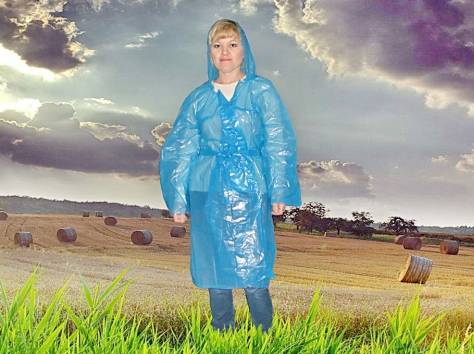 Продам оптом плащ дождевик полиэтиленовый, фотография 3