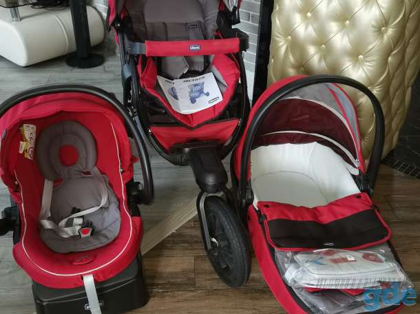 Коляска Chicco 3 в1, фотография 1