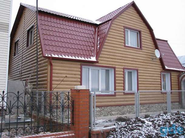 САЙДИНГ металлический БлокХаус Под Бревно ECOSTEEL, фотография 6