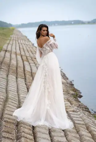 Свадебное, вечернее платье, фотография 3