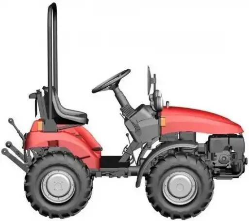 Минитрактор МТЗ Беларус 152 c двигателем RATO R420E, фотография 6