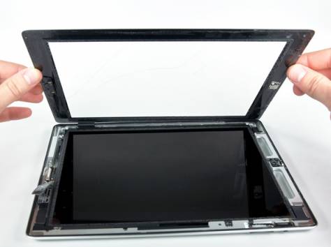 Замена сенсорного стекла Ipad 2, фотография 1