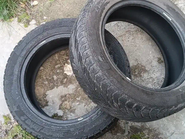 Шины зимние пара 205/55 R16 5-6 мм протектор Белка, фотография 4