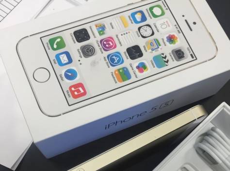 Apple IPhone 5S золото / белый 64Gb русифицирован разблокирован, фотография 2