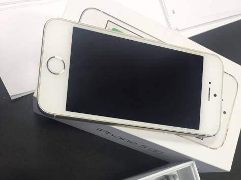 Apple IPhone 5S золото / белый 64Gb русифицирован разблокирован, фотография 3