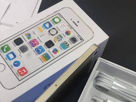 Apple IPhone 5S золото / белый 64Gb русифицирован разблокирован, фотография 4