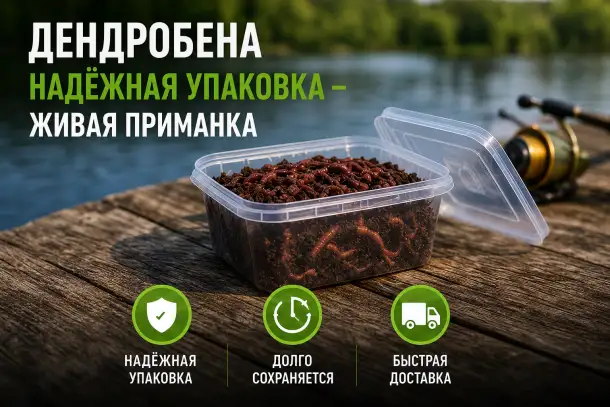 Червь Дендробена оптом в баночках и на вес, фотография 6