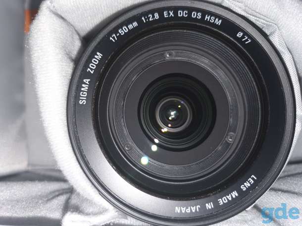 Продам фотоаппарат canon+ объектив sigma 17-50mm f2.8 ex hsm, фотография 7