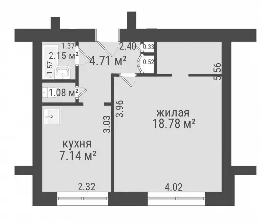 Суперцена! Продам 1-комнатную квартиру в центре г. Бобруйск, фотография 10