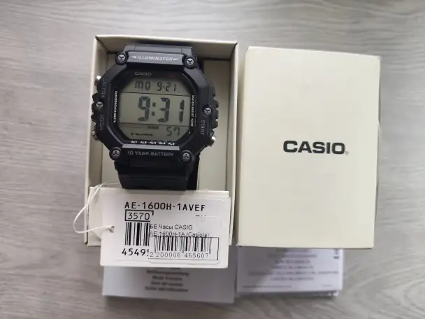 часы Casio новые оригиналподарок, фотография 2