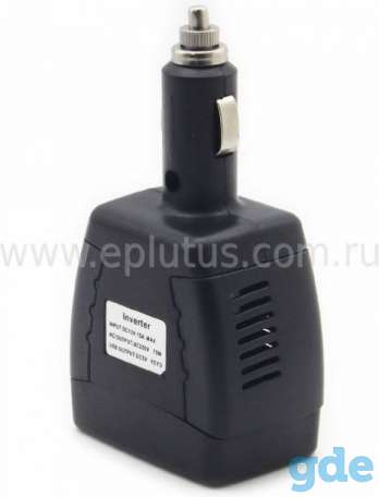 Автомобильный инвертор DC 12V в AC 220V с USB портом Eplutus PW-75, фотография 2