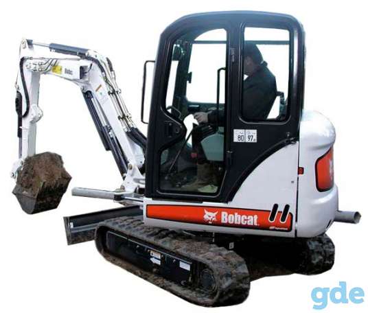 Аренда МИНИ-ЭКСКАВАТОРА Bobcat Вам в помощь, фотография 2