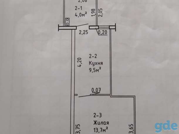 Продается 1-комн квартира в г. Барановичи, фотография 1