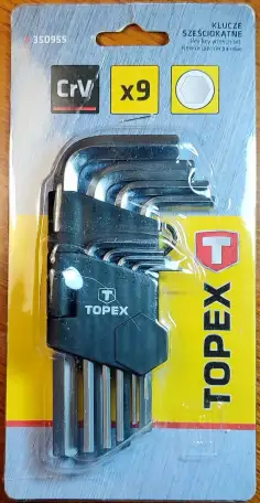 Набор шестигранников Topex, фотография 3