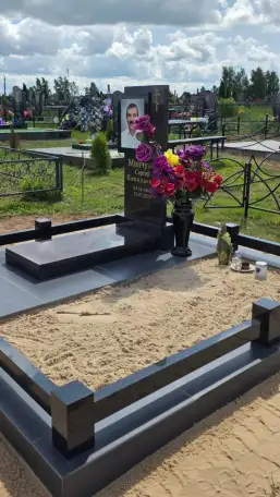 Благоустройство могил под ключ г. Белыничи, фотография 12