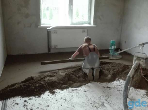Стяжка пола, фотография 1