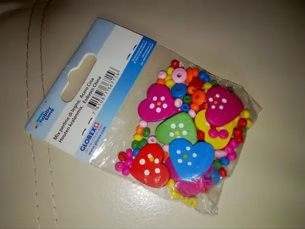 Бусины для рукоделия из дерева Glorex, Швейцария, фотография 4