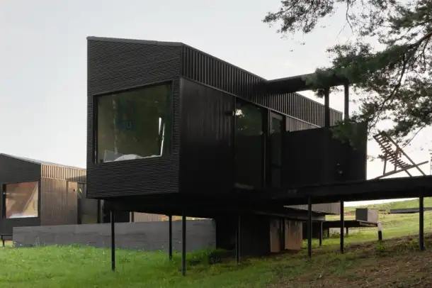 Панорамные домики Nomad Houses в аренду на Браславских озерах, Витебская область, район, Межанский сельсовет, СТ Струсто, фотография 12