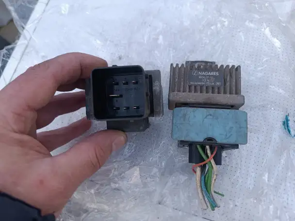 Renault Megan 2 реле накала свечей Nagares 7PV 12V, фотография 3