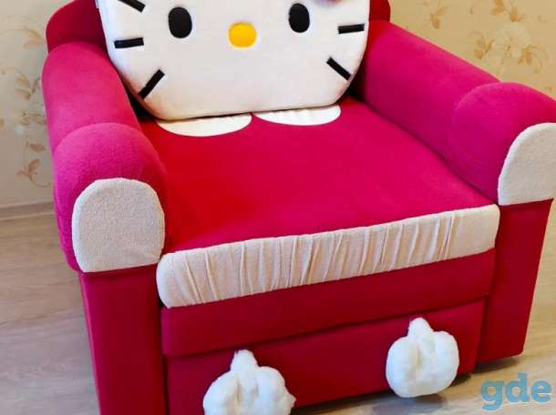 Детское кресло-кровать Hello Kitty, фотография 1