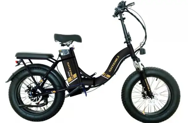 Складной электровелосипед shtenli fatbike rks (cкладной), фотография 1
