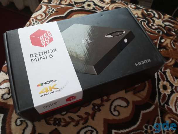 Тв-приставка Red-box 6 WiFi HDMI 4 ядра 8Gb 2 USB., фотография 1