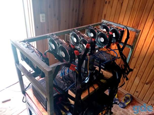 Новенькая майнинг ферма 160 Mh/s, фотография 1