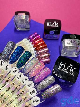 Гель-лак Irisk Glossy Platinum, фотография 1