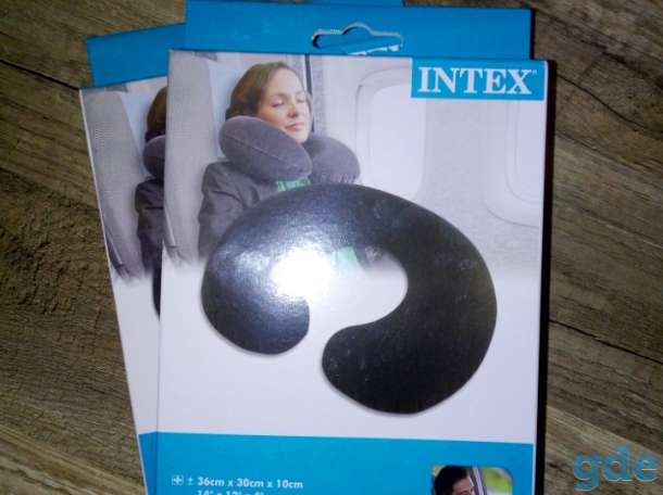 Подушка для поездок Intex, 36×30×10 см, фотография 3