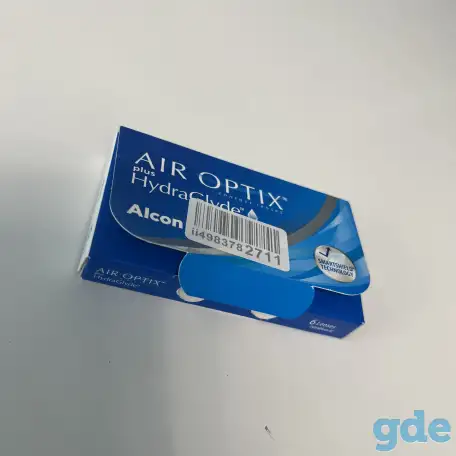 Alcon Контактные линзы AIR OPTIX plus HydraGlyde 6 шт./ сила -5,75, фотография 1