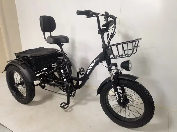 Трехколесный электровелосипед shtenli trike xmax, фотография 2