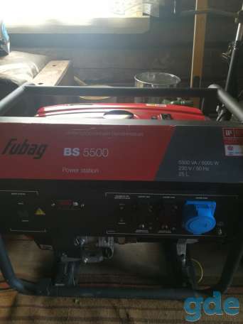Бензогенератор Fubag 5500, фотография 1
