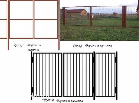 Ворота и калитки садовые с доставкой в Гродненской области, фотография 1