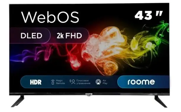 Телевизор roome 43vf424w, фотография 1