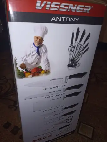 Набор ножей vissner antony vs 37040, фотография 2