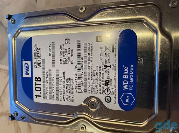 Жесткий диск HDD 250Гб, 500Гб, 1Тб для компьютера, SATA, SAS, фотография 3