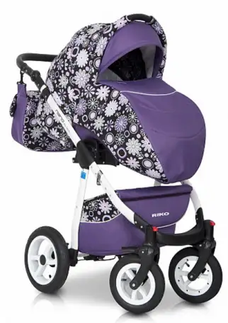 Детская коляска Riko Nano Flowers Collection 2 в 1, фотография 2