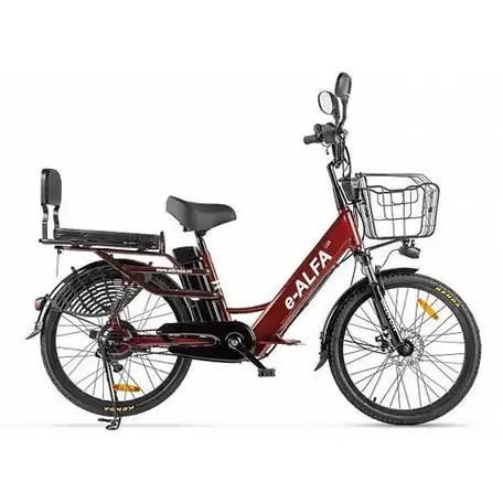 Электровелосипед green city e-alfa lux, фотография 1
