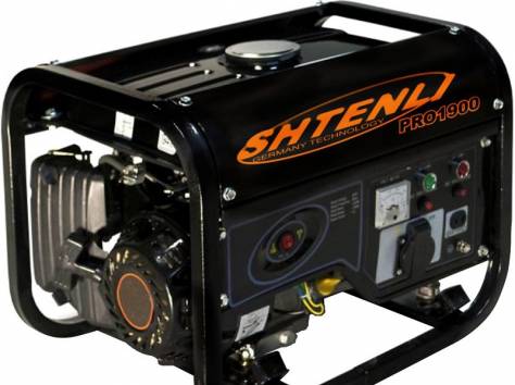 Бензогенератор SHTENLI PRO 1900 (бензиновый генератор, электростанция), фотография 1