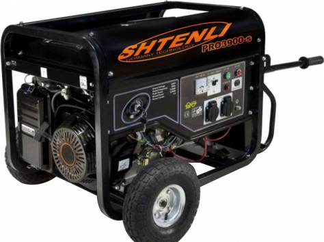 Бензогенератор SHTENLI PRO 3900-s (бензиновый генератор, электростанция), фотография 1