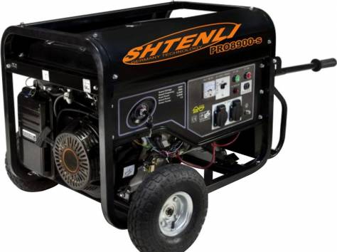 Бензогенератор SHTENLI PRO 8900-s (бензиновый генератор, электростанция), фотография 1